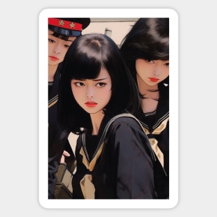 Sukeban Japan Schoolgirls series 08 Sticker